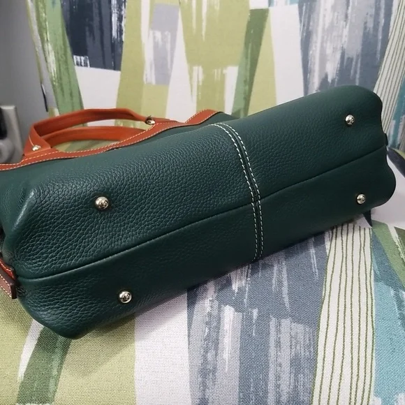 NWT Dooney and Bourke Small Sara In Forrest(Green)